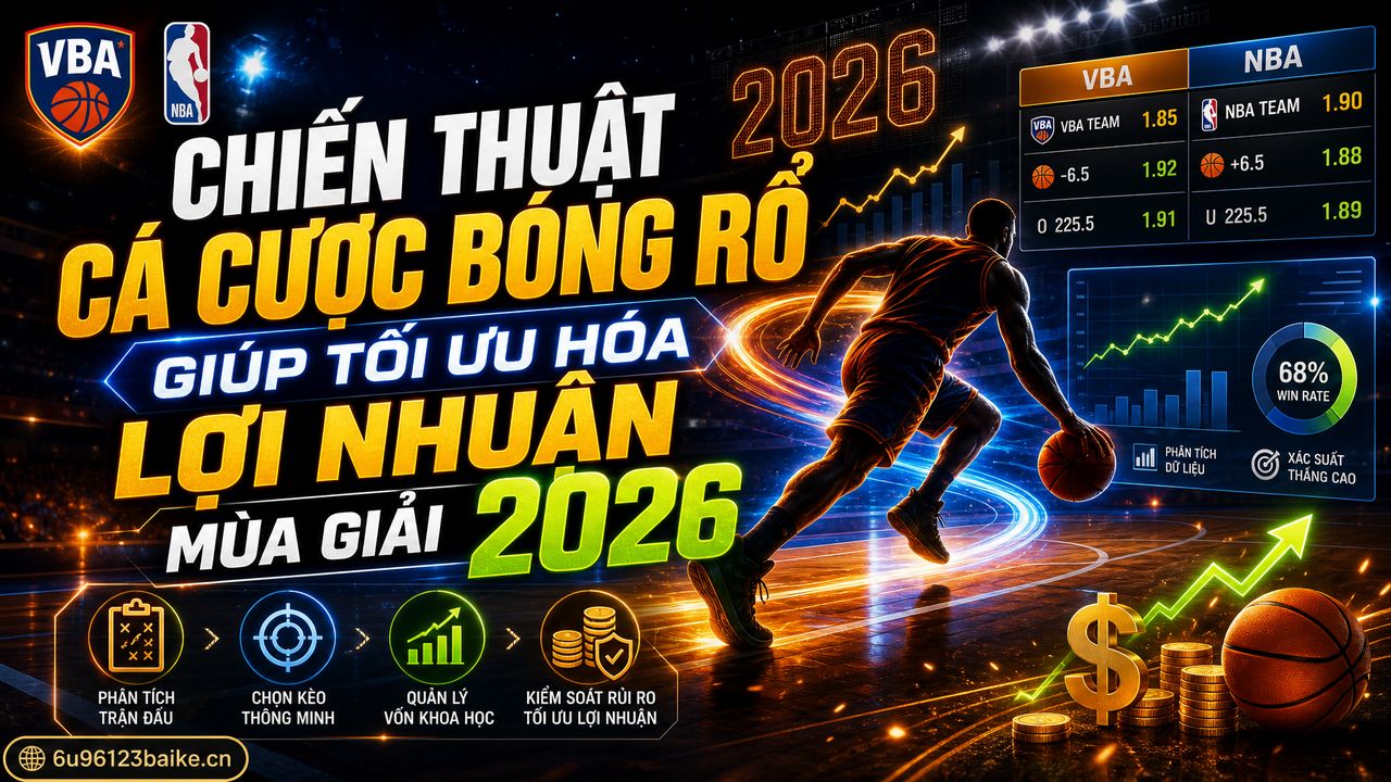 Chiến thuật cá cược bóng rổ giúp tối ưu hóa lợi nhuận mùa giải 2026